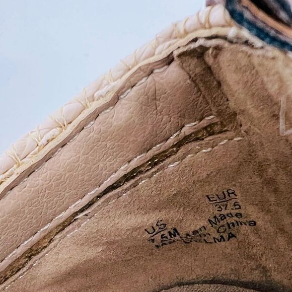 Sam Edelman Sneakers Cream Tan Size 7.5 - Picture 7 of 10